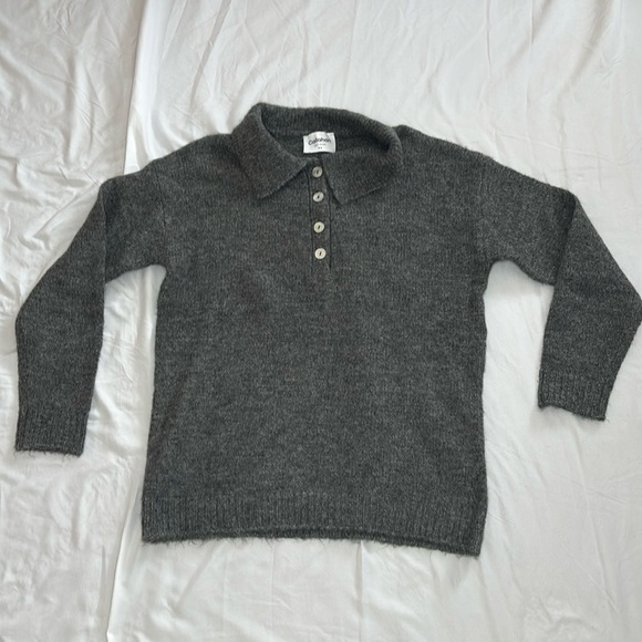 Callahan knitwear size XS grey knit sweater - Picture 1 of 7